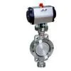 Hard Seated Pneumatic Actuator Butterfly Valve thumbnail-1