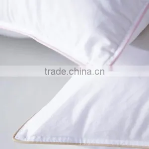 China Supplier High Quality Comfortable Hotel Pillow, White Goose Down Pillow thumbnail-2