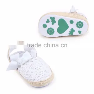 B22227A Infant Toddler Shoes Wholesale Lovely Crochet Hollow-out Toddler Shoes thumbnail-5