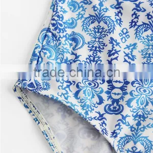 Bodysuit Backless Beach Swimwear Women Padded One Piece Swimsuit thumbnail-4