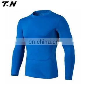 Wholesale Sublimation Blank Compression Shirt for Men thumbnail-3