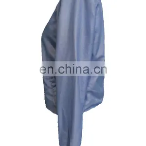 Hot Selling Short Casual Ladies Bomber Jacket With Bead Decoration thumbnail-5