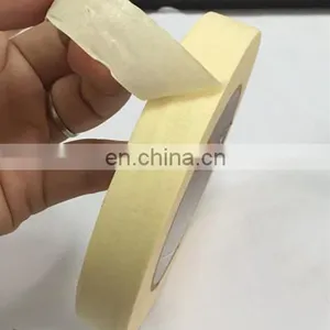 High Resist2017 SAR Temperature 80 or 120 Degree Crepe Paper Hot Melt Waterproof Masking Tape thumbnail-1