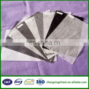 Good Reputation Garment Accessories Non Woven Interlining Polyester Knitting Fabric thumbnail-1