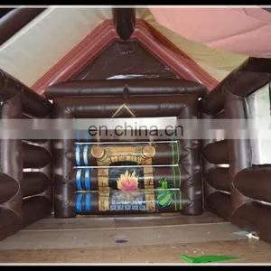 Special Customized Inflatable Wooden House , Inflatable Log Cabin , Inflatable Frame House thumbnail-5