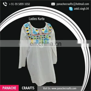2017 Latest Collection Cotton Tunic Style Women Ladies Kurti thumbnail-3