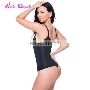 Bulk Stocks Oem Black Adjustable Women Body Shaper High Waist thumbnail-2