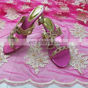 High Quality Latest Design Wedding Shoes for Bride thumbnail-4