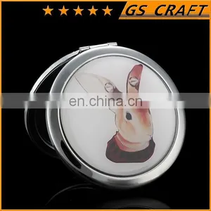 Customized Lion Animals Cosmetic Gift Portable Mirror thumbnail-2