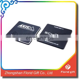 2017 Promotional Gifts 2D or 3D Soft Pvc Tea Cup Coaster With Embossed Logo thumbnail-3