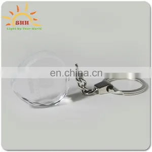 Crystal Led Multicolor Keychains With 3d Model Miniature Keyring thumbnail-4