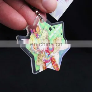 Custom Anime Acrylic Keychain for Mobile Phone thumbnail-1