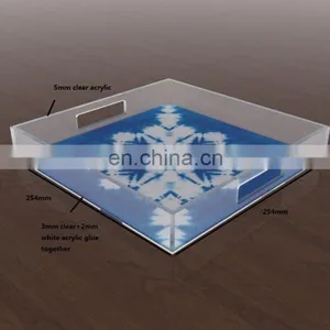 2017 Newest and Customized Unique Acrylic Tray thumbnail-2
