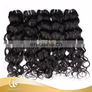 Bouncy Human Hair Italian Wave Tangle Free 100% Virgin Peruvian Human Hair Extension thumbnail-2