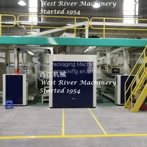 3,5,7 Layer Corrugated Cardboard Production Line Canton Making Machine thumbnail-2