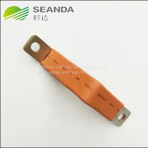 Custom Nickel-plated Flexible Laminated Copper Busbar for Electric Control Box thumbnail-1