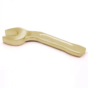 WEDO Non Sparking Aluminum Bronze Bent Striking Open Wrench thumbnail-5