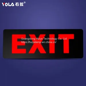 High Quality Led Exit Emergency Light Sign Lamp thumbnail-3