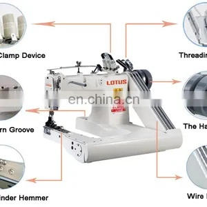 LT 928-PL/PS Three Needle Feed-off-the-arm Chainstitch Sewing Machine Series thumbnail-2