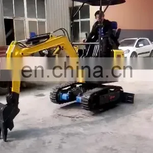 China Mini Digger Excavator 1 Ton for Garden Excavator With CE/ISO/EPA thumbnail-1