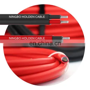 2x10mm2 Panel Collecting Cable Twin Core dc Solar Cable thumbnail-3