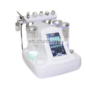 Multifunction 6 in 1 Water Hydro Dermabrasion Machine With RF BIO Ultrasound Oxygen Ice Cooling for Face Peeling Deep Cleansing thumbnail-1