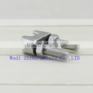 Stainless Steel 304/316 Marine Hardware DIN741 Wire Rope Clip thumbnail-2
