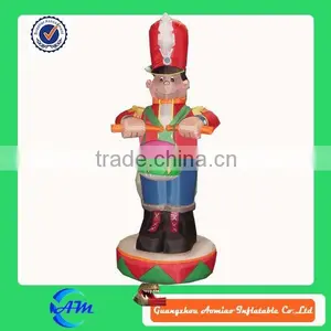 Inflatable Holiday Decoration Inflatable Cartoon for Advertising Inflatable Drummer thumbnail-1