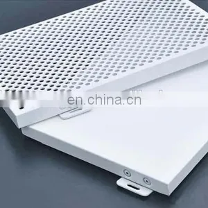 Perforated Metal Panel Lightweight Wall Panel With 0.4mm Aluminum Sheet thumbnail-5