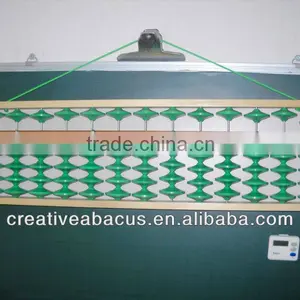 13 Rods Green Beads Teacher Abacus Soroban thumbnail-1