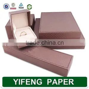 Custom Cheap Hot Sale Logo Printing Crystal Jewelry Gift Box Set thumbnail-3