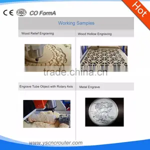 2016 Hot Sale Wood Cnc Router/1300mm*2500mm Wood Cnc Price/high Quality Cnc Router in China thumbnail-4