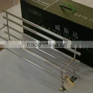 Wesda Stainless Steel and Alloy Bathroom Towel Shelf & Clothes Shelf A088 thumbnail-5