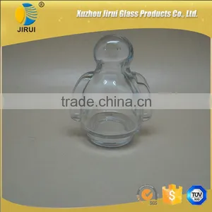 140ml Big Hero Shape Clear Glass Candy Jar thumbnail-3