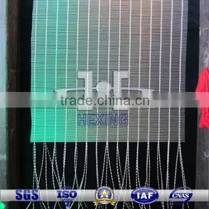 Stainless Steel Woven Wire Drapery Decorative Wire Mesh Fabrics thumbnail-1