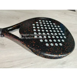 Ligth Weight Padel Racket With Fiberglass Panel Surface Custom Logo JYP02 thumbnail-2