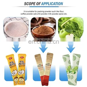 Coffee Packaging Drip Bags Grinding Sachet Roasted Beans Vacuum Machinery Pod Automatic 3 1 Chocolate Powder Packing Machine thumbnail-2