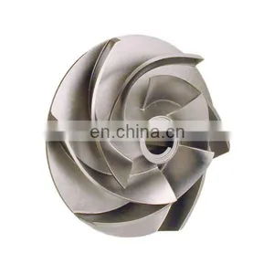 Custom 5 Axis Machined Water Pump Impeller Cast Iron Turbo Impeller thumbnail-4