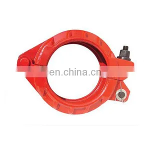 OEM Cast Iron Hand Water Mist Fire Fighting Equipment Pipe Clamp Parts thumbnail-4