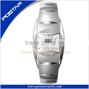 Women's Business Fashion Tungsten Steel Quartz Wristwatch For Lady thumbnail-2