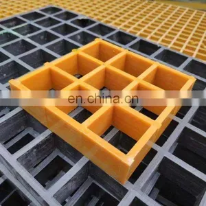 Fiberglass Grp Open Mesh Flooring Grating Plastic Grid Sheets thumbnail-5