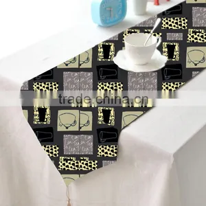 2015 Retro Design Wholesale Printed Colorful Pvc Table Runner thumbnail-1