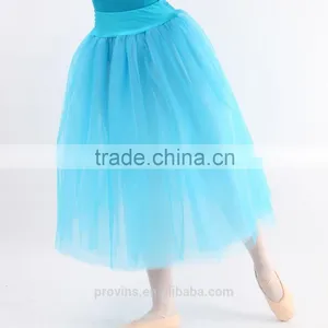 Ballet Half Long Tutus With 5 Colourful Layers, Performance Ballet Long Tutu (WE05011) thumbnail-2