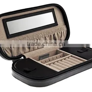High Quality With Competitive Price Leather Travel Jewelry Case,custom Make Jewelry Necklace Travel Cases,jewelry Cases for Neck thumbnail-4