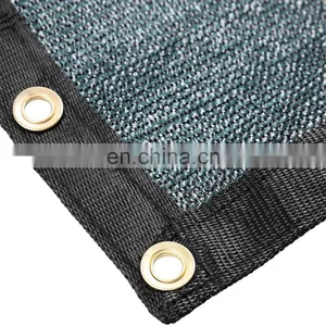 For USA 2022 Hot Selling 185gsm Dark Green Windproof Windbreak Nets for Tennis Playground Privacy Protection thumbnail-1