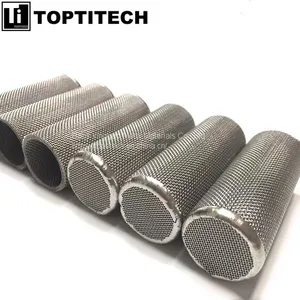 50um Multiple Layers Mesh Cylinder Filter Element thumbnail-1