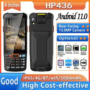 HiDON 4 Inch Android 11 3+32GB 4G LTE 13MP Mini Portable Rugged Handheld Computer Mobile Industrial PDA NFC Mobile Data Collecting Machine thumbnail-1