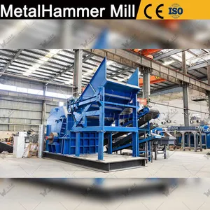 Professional Hammer Mill Metal Crushing Machine Scrap Metal Crusher Equipment thumbnail-5