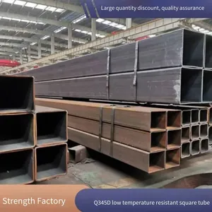 Custom-made 20# 16mn Large-diameter Seamless Square and Rectangular Tubes With Dimensions of 800*450*20, Standard Size and Short Construction Period thumbnail-1