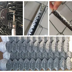 PVC Coated Galvanized Chain Link Wire Mesh for Basketball Sports thumbnail-2